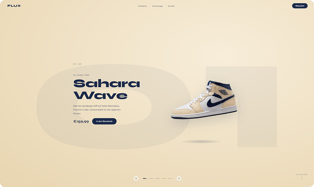 Sahara Wave Desktop Showcase